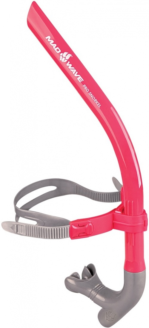 Mad Wave Damen Rosa Schwimmschnorchel Pro Snorkel Pink - Image 2