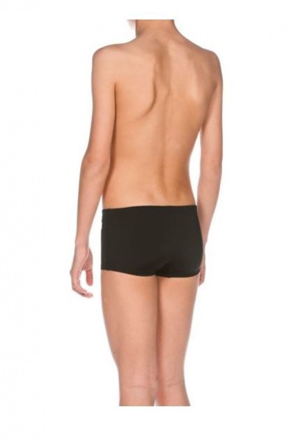 Boy's swimsuit Arena Solid Short Junior Black/White