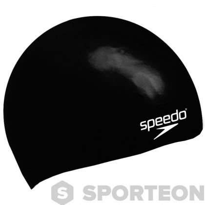 Speedo Plain Moulded Silicone Junior Cap