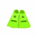 BornToSwim Green silicone swimming fins
