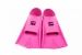 BornToSwim Pink silicone swimming fins 