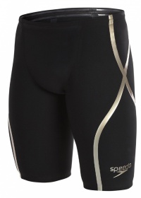 Speedo Fastkin LZR Racer X High Waist Jammer Black/Gold Speedo Fastkin LZR Racer X High Waist Jammer Black/Gold