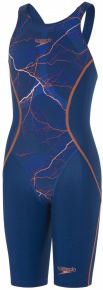 Speedo LZR Racer X Openback KneeSkin Girl Fast Blue/Fluo Orange Speedo LZR Racer X Openback KneeSkin Girl Fast Blue/Fluo Orange