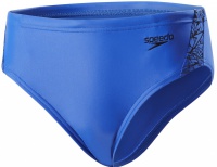 Speedo Boom Splice 6.5cm Brief Boy Amparo Blue/Black Speedo Boom Splice 6.5cm Brief Boy Amparo Blue/Black
