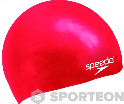 Speedo Plain Moulded Silicone Junior Cap