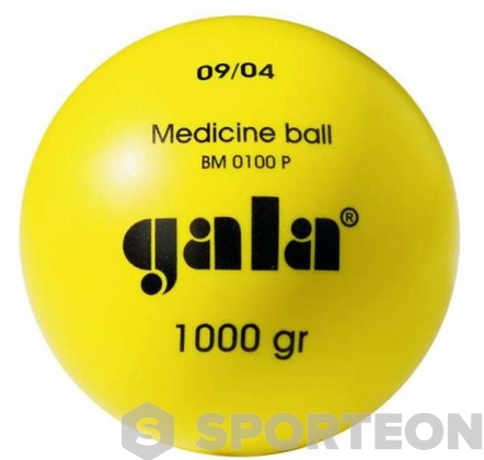 Plastic medicine ball 1 kg