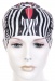 Swim cap Mad Wave Stripes Silicone