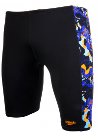 Speedo Lava Dive Allover Panel Jammer Boy Black/Amparo Blue/Fluo Orange Speedo Lava Dive Allover Panel Jammer Boy Black/Amparo Blue/Fluo Orange
