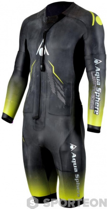 Aqua Sphere Aquaskin Swim-Run Limitless Shorty Men Black/Yellow