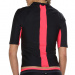 Speedo Hydractive Rash Top Black/Psycho Red/Oxid Grey