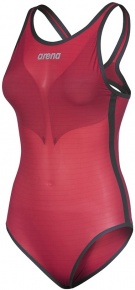 Arena Powerskin Carbon Duo Top Red