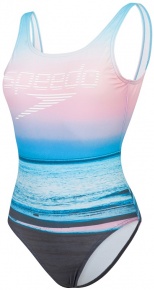Speedo Digital Placement U-Back 1 Piece Black/White/Sky Blue/Cornwall/Blue Bay/Powder Blush Speedo Digital Placement U-Back 1 Piece Black/White/Sky Blue/Cornwall/Blue Bay/Powder Blush