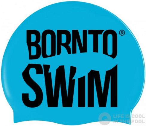 BornToSwim B2S Cap reflective silicone cap