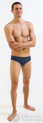 Finis Brief Solid Navy