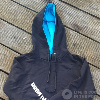 BornToSwim Sweatshirt Hoodie Black