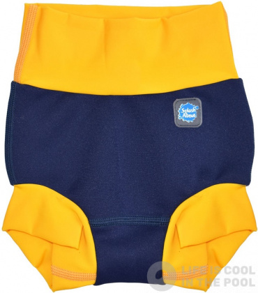 Splash About New Happy Nappy Navy/Yellow