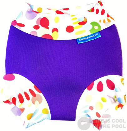 Swimaholic Swim Nappy Coloured Dots