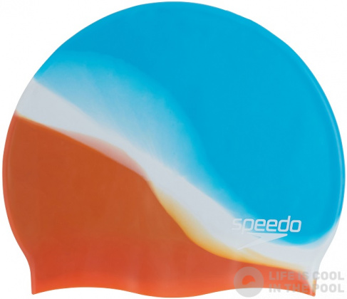 Speedo Multi Coloured Silicone Swimming Cap