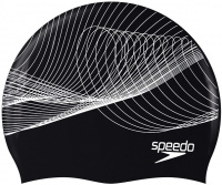 Speedo Long Hair Cap Printed