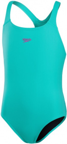 Speedo ECO Endurance+ Medalist Girl Tile/Neon Orchid
