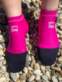 BornToSwim Neoprene Socks Pink