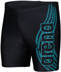 Arena Men Swim Mid Jammer Graphic Black