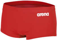Arena Team Swim Low Waist Short Solid Red/White