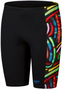 Speedo Digital Panel Jammer Boy Black/Volcanic Orange/Green/Yellow Speedo Digital Panel Jammer Boy Black/Volcanic Orange/Green/Yellow