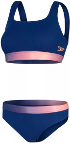 Speedo Textured Deep U-Back 2 Piece Ammonite/Coral/Miami Lilac Speedo Textured Deep U-Back 2 Piece Ammonite/Coral/Miami Lilac