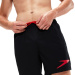 Speedo Sport Logo 16 Watershort Black/Fed Red