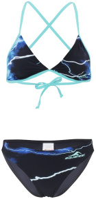 Aquafeel Flash Sun Bikini Black/Blue Aquafeel Flash Sun Bikini Black/Blue