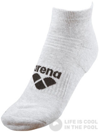 Arena Basic Ankle Socks 2 Pack Grey