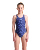 Arena Performance Escape Swim Tech Girls Navy