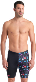 Arena Performance Funny Prints Contour Swim Jammer Black Multi Arena Performance Funny Prints Contour Swim Jammer Black Multi