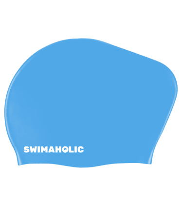 Swimaholic Long Hair Cap Junior