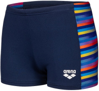 Arena Performance Racing Stripe Short Boys Navy