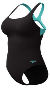 Speedo Flex Band Swim Bra 1 Piece Anthracite Blue Speedo Flex Band Swim Bra 1 Piece Anthracite Blue