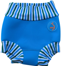 AquaKiddo Swim Nappy Neon Blue