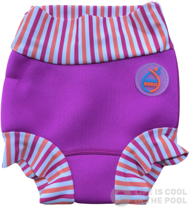 AquaKiddo Swim Nappy Neon Pink