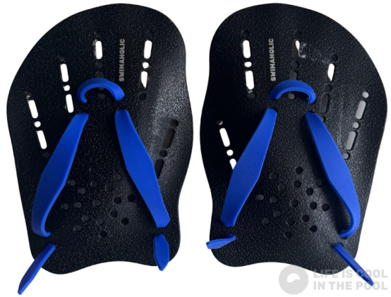 Swimaholic Paddles Black