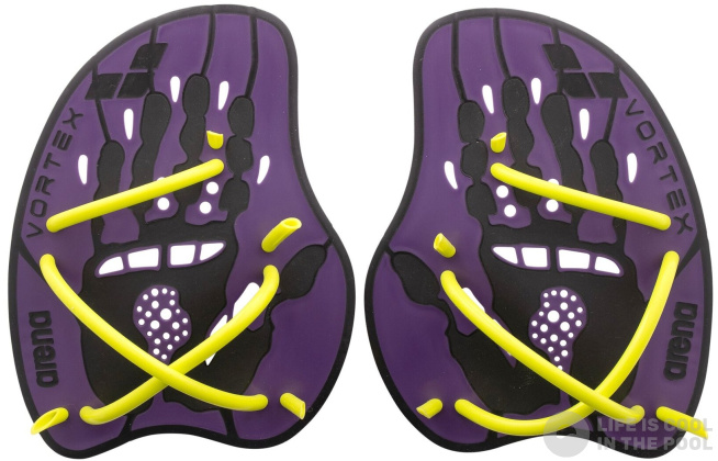 Swimming paddles Arena Vortex Evolution Plum