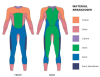 Zone3 Men Terraprene Vision Wetsuit Black/Green
