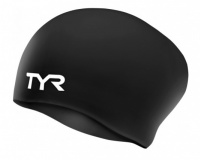 TYR Silicone Long Swimming Cap