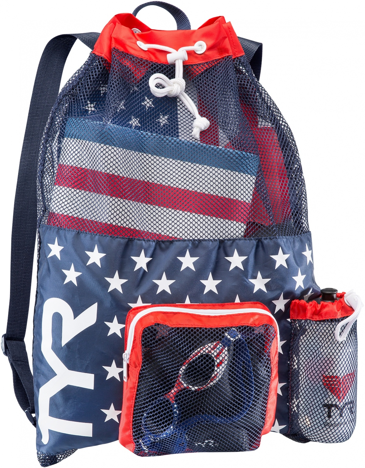 Tyr big mummy mesh bag blue